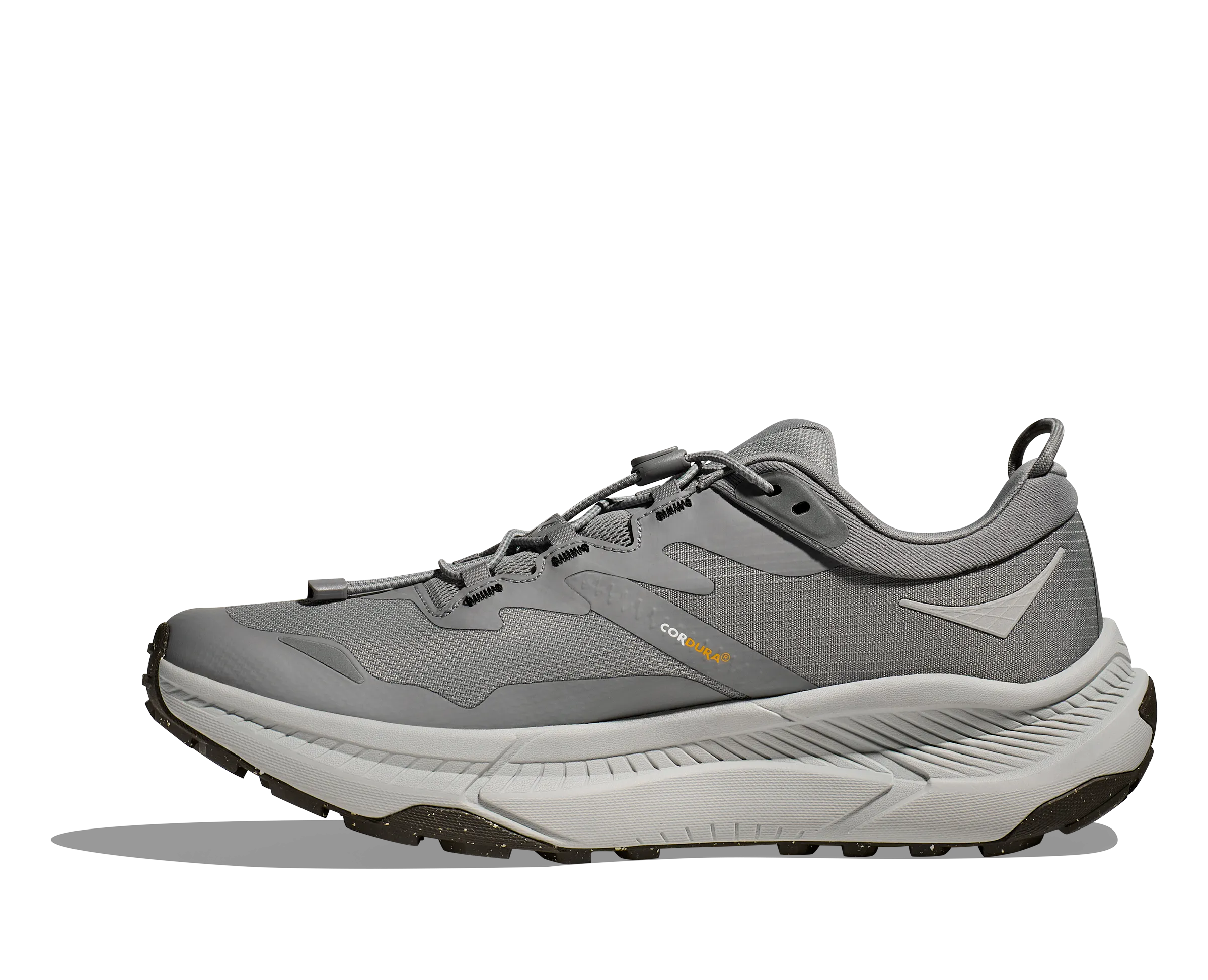 Men's Hoka Transport GTX Color: Galactic Grey / Stardust