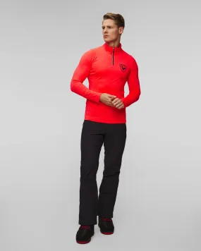 Men’s turtleneck with a zip Rossignol New Hero Classique 1/2  RLNML14-316