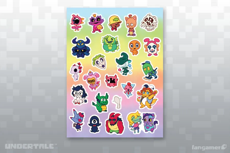 New Friends Sticker Sheet Set A