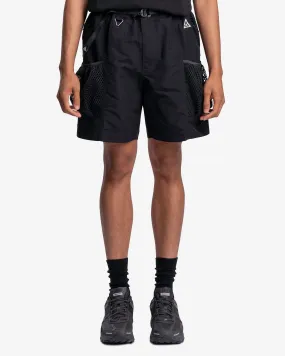 Nike ACG Snowgrass Cargo Shorts in Black