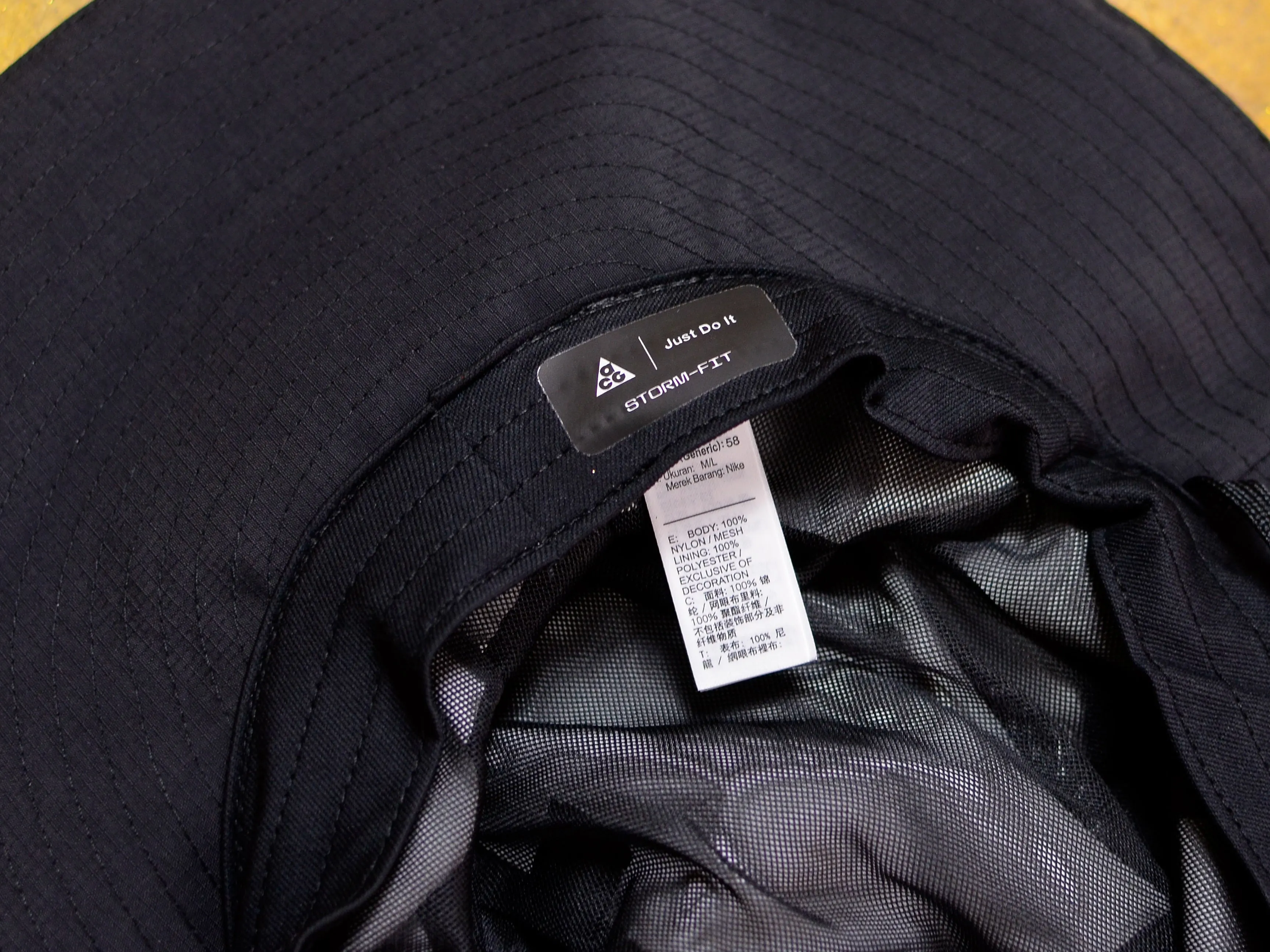 Nike ACG Storm-Fit Bucket Hat - Black / Anthracite