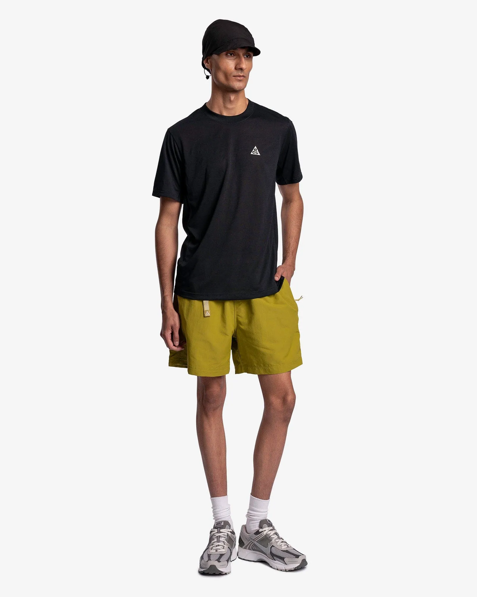 Nike ACG Trail Shorts in Moss