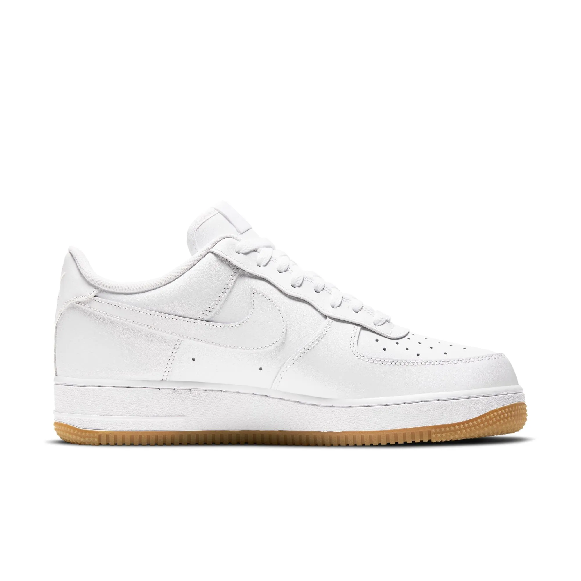 Nike Air Force 1 '07 (White/White/Gum Light Brown)