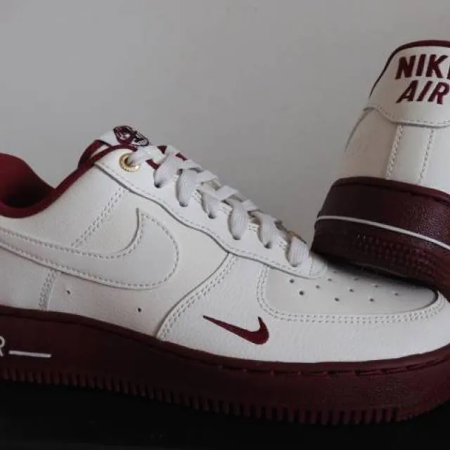 Nike Air Force 1 Low 40th Anniversary Cream Team Red