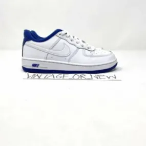 Nike Air Force 1 Low White Deep Royal Blue 2020 PS Presc...