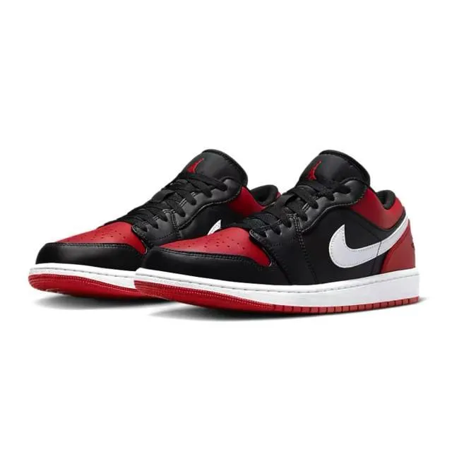 Nike Air Jordan 1 Low (Alternate Bred Toe/ Black/ Gym Re...