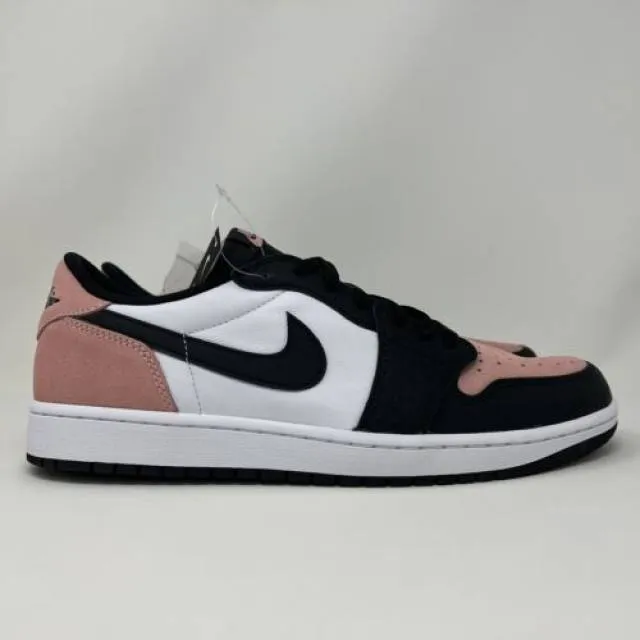 Nike Air Jordan Retro I 1 Low OG Bleached Coral Pink Men...