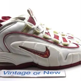 Nike Air Max Penny 1 I White Varsity Red 2005 sz 10.5