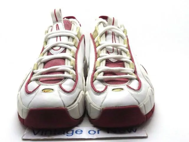 Nike Air Max Penny 1 I White Varsity Red 2005 sz 10.5