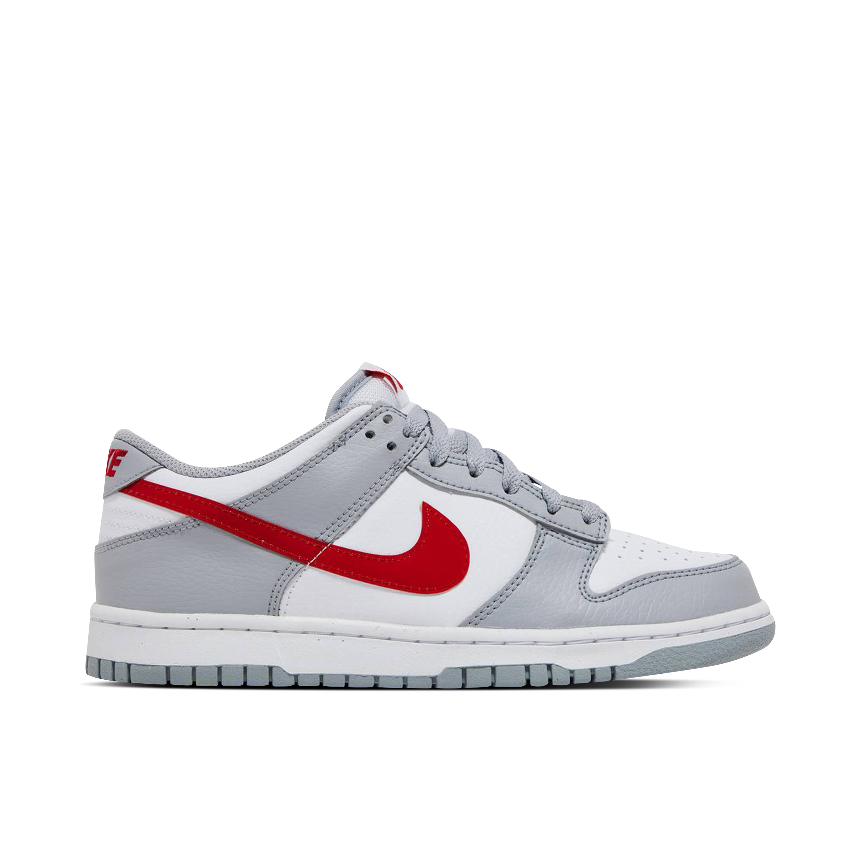 Nike Dunk Low Grey Red GS | DV7149-001 | Laced