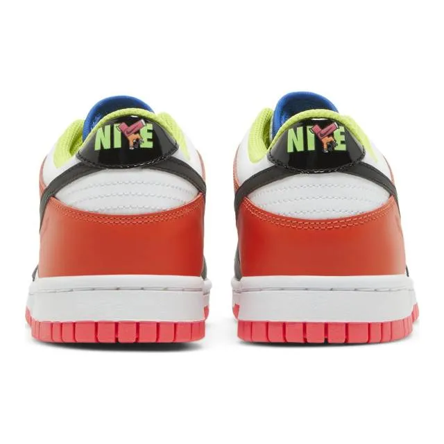 Nike Dunk Low GS (Cartwheel/ White/ Black/ White/ Signal...