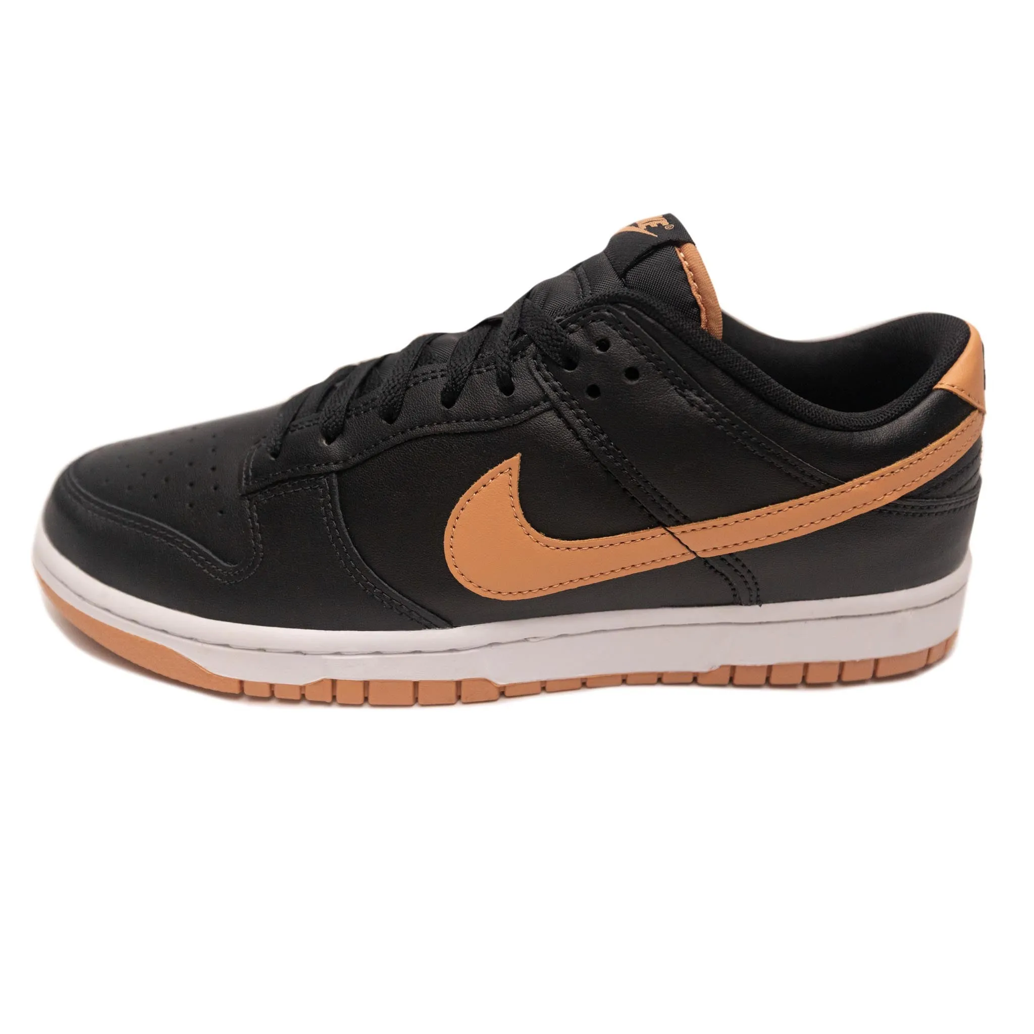 Nike Dunk Low Retro 'Black/Amber Brown'