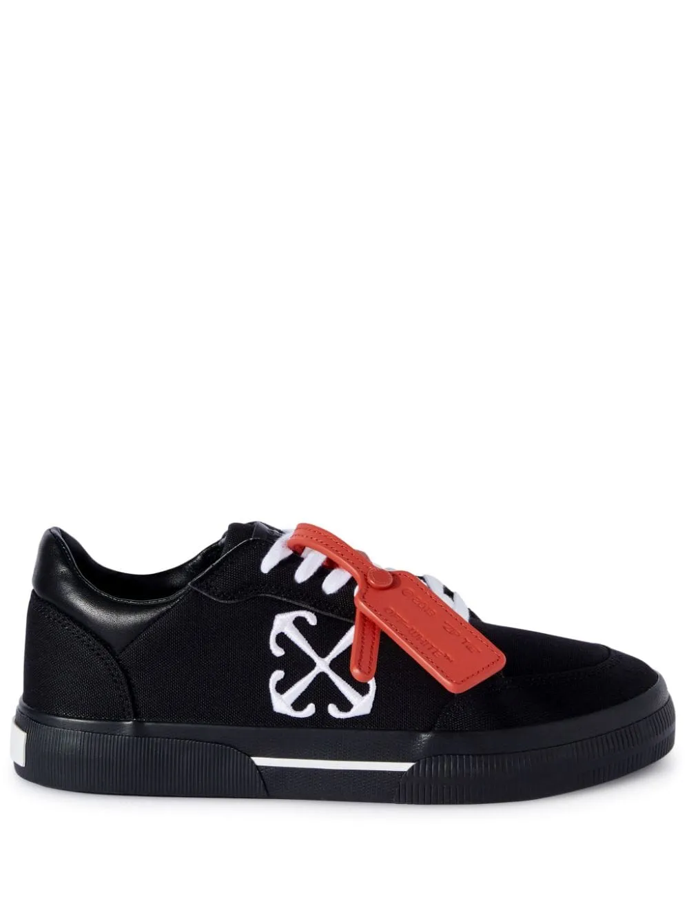 Off White    Off White Low Vulcanized Canvas Sneakers