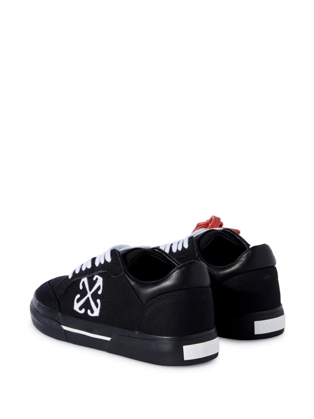 Off White    Off White Low Vulcanized Canvas Sneakers