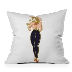 Ole Pretty Cowgirl Indoor / Outdoor Throw Pillows (DS)