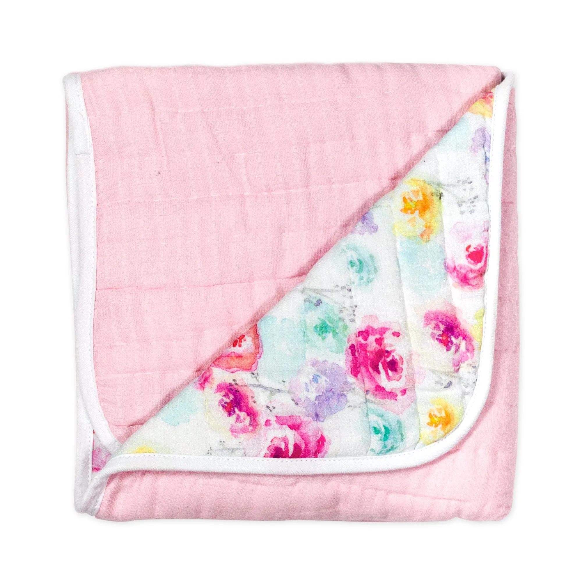 Organic Cotton Hand-Quilted Blanket