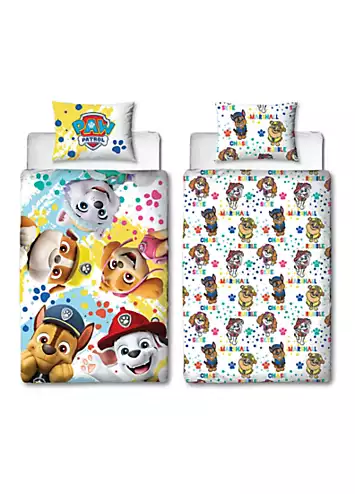 PAW Patrol Splodge Single Duvet Cover Set | Kaleidoscope