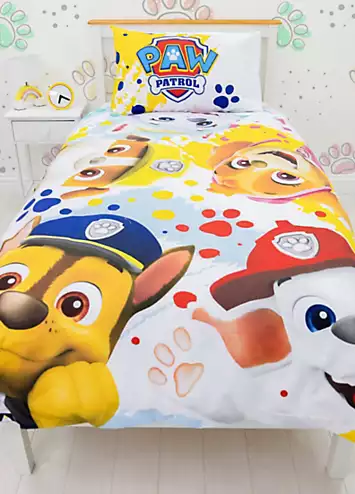 PAW Patrol Splodge Single Duvet Cover Set | Kaleidoscope