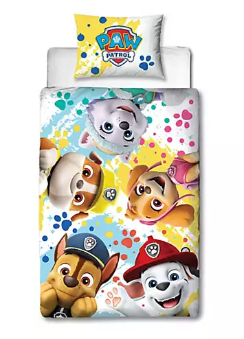 PAW Patrol Splodge Single Duvet Cover Set | Kaleidoscope