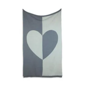 Pink Lemonade Dual Heart Travel Throw Blanket