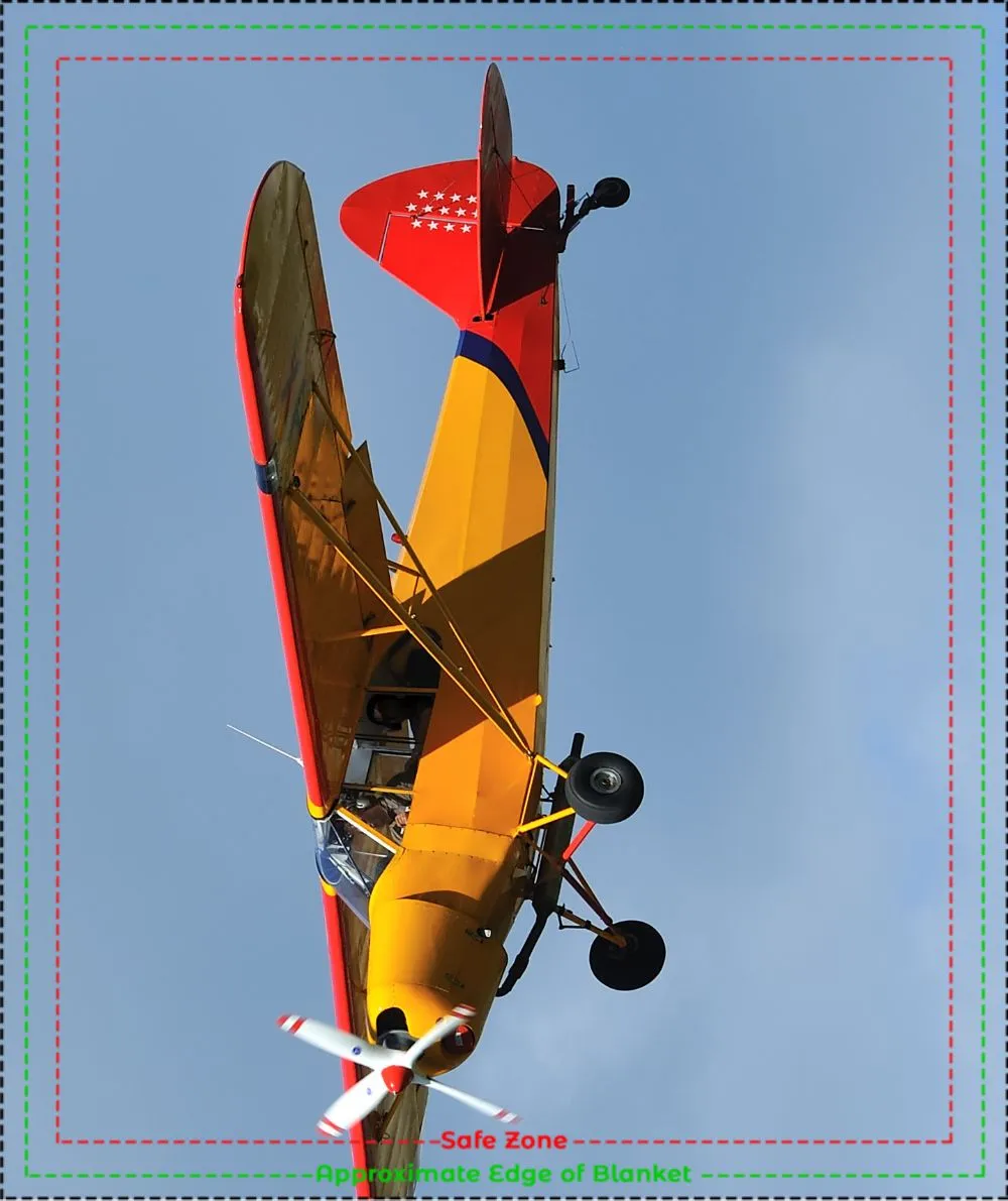 Piper Cub Sky Blanket