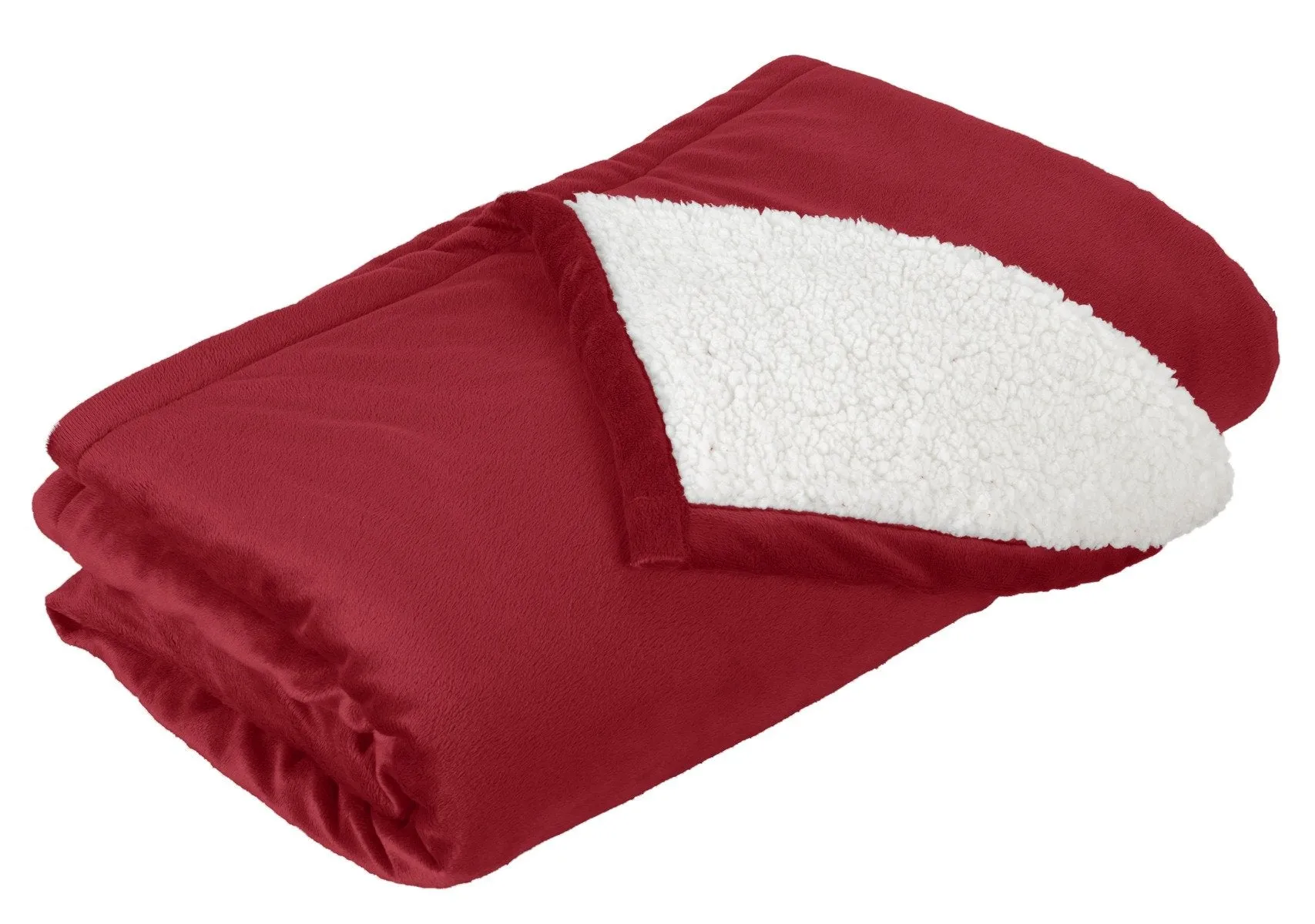 Port Authority Mountain Lodge Blanket BP40 Red Rhubarb