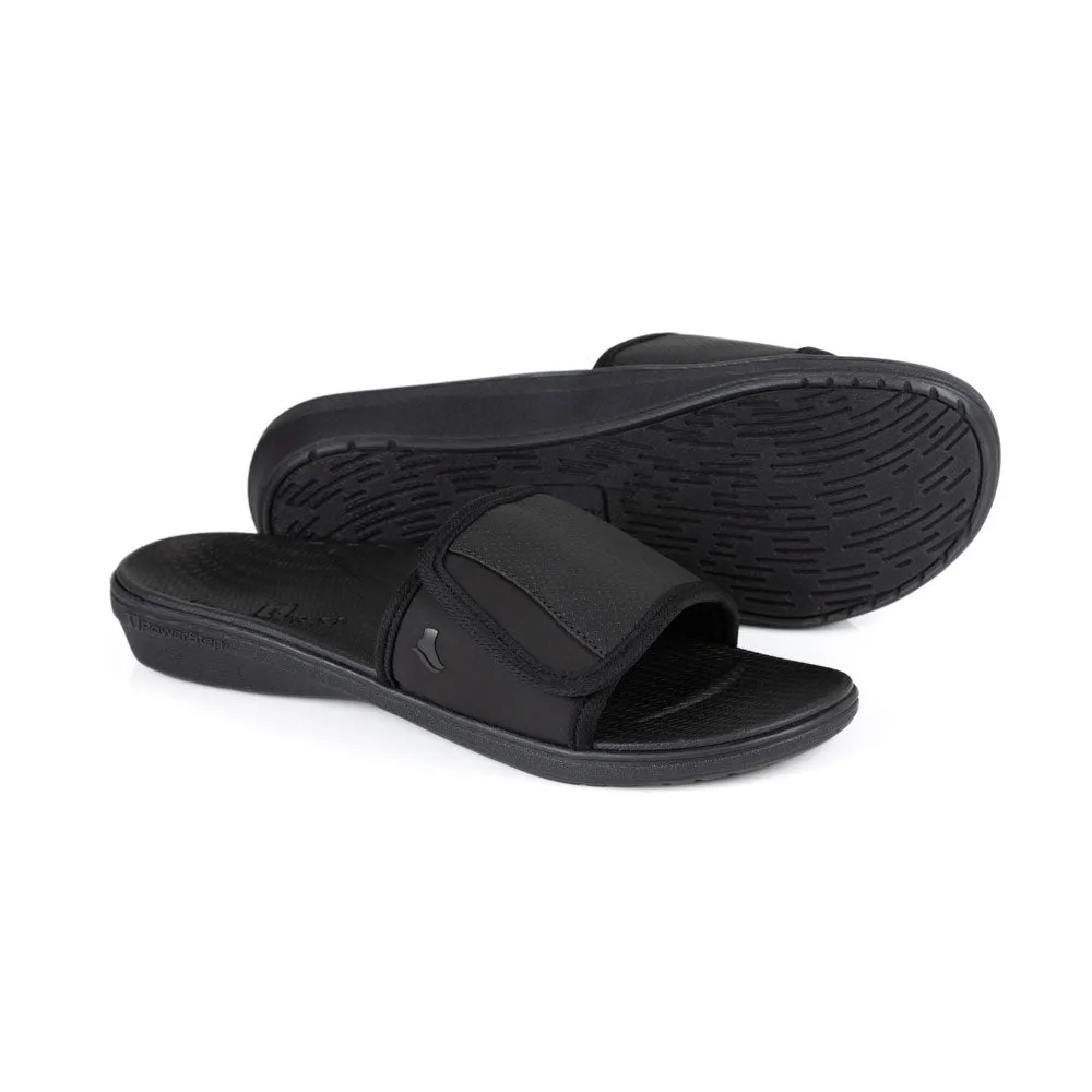 PowerStep Men's Sandals with Arch Support | Slip-on Orthotic Slide Sandal