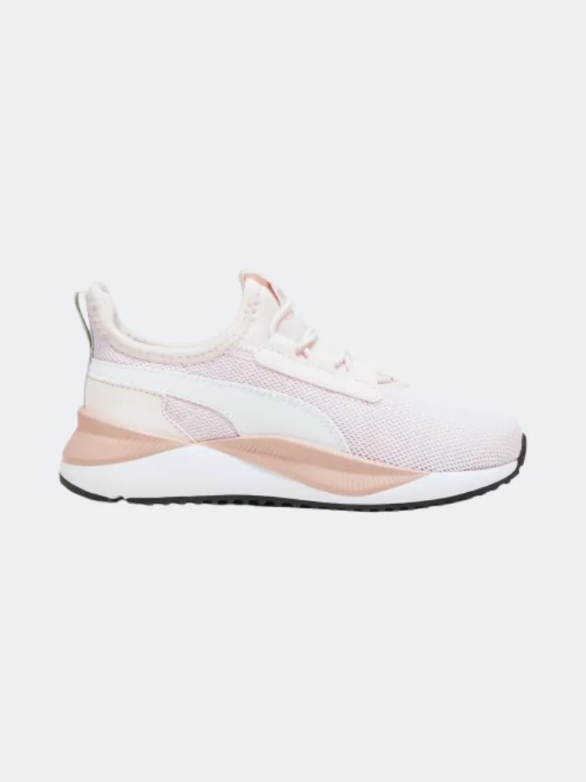 Puma Pacer Easy Street Ac Ps-Girls Running Shoes White/Pink