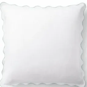 Ralph Lauren Eden Scalloped Euro Pillow W/ Insert