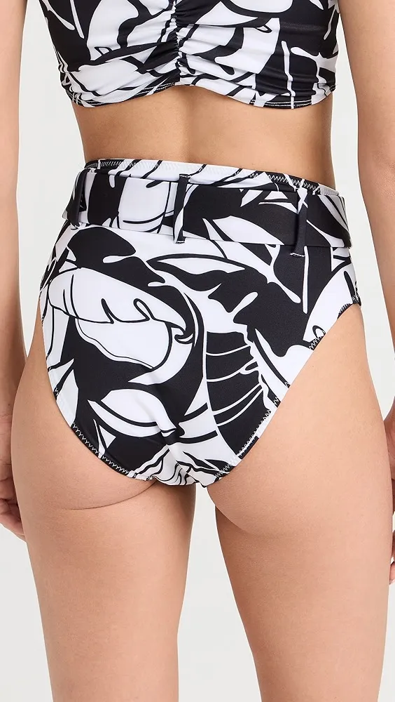 Ramy Brook   Palm Printed Charley Bikini Bottoms 