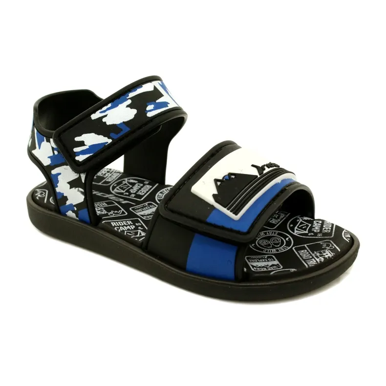 RIDER children's sandals 83453 AG294 Black/Blue/White