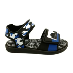 RIDER children's sandals 83453 AG294 Black/Blue/White