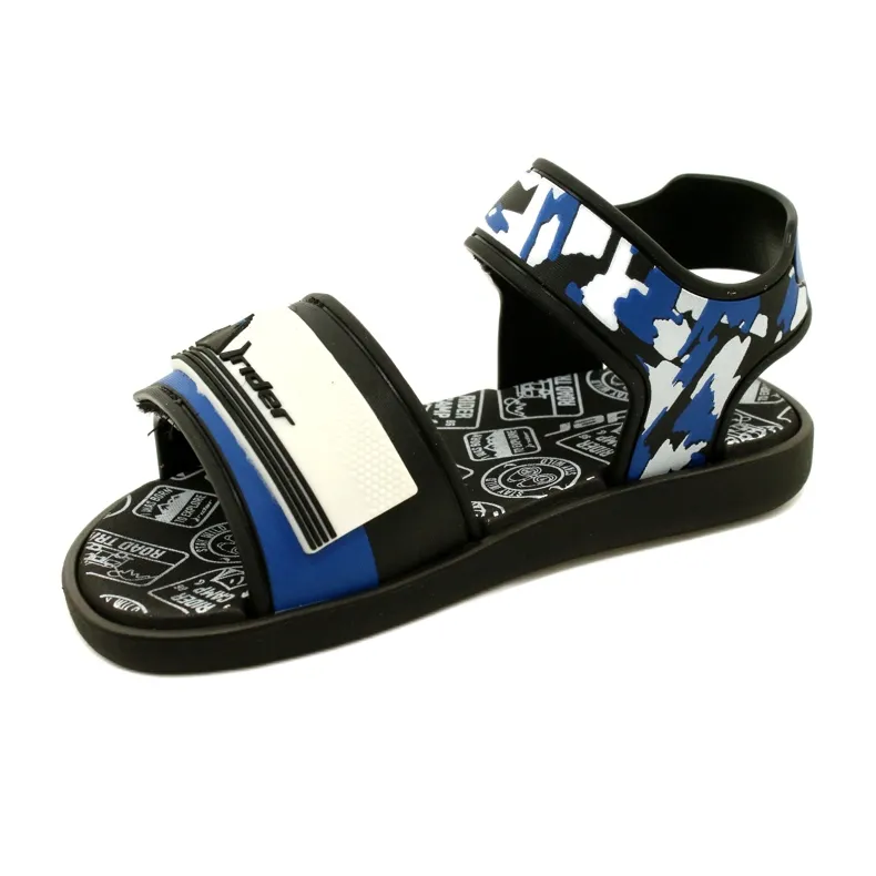 RIDER children's sandals 83453 AG294 Black/Blue/White