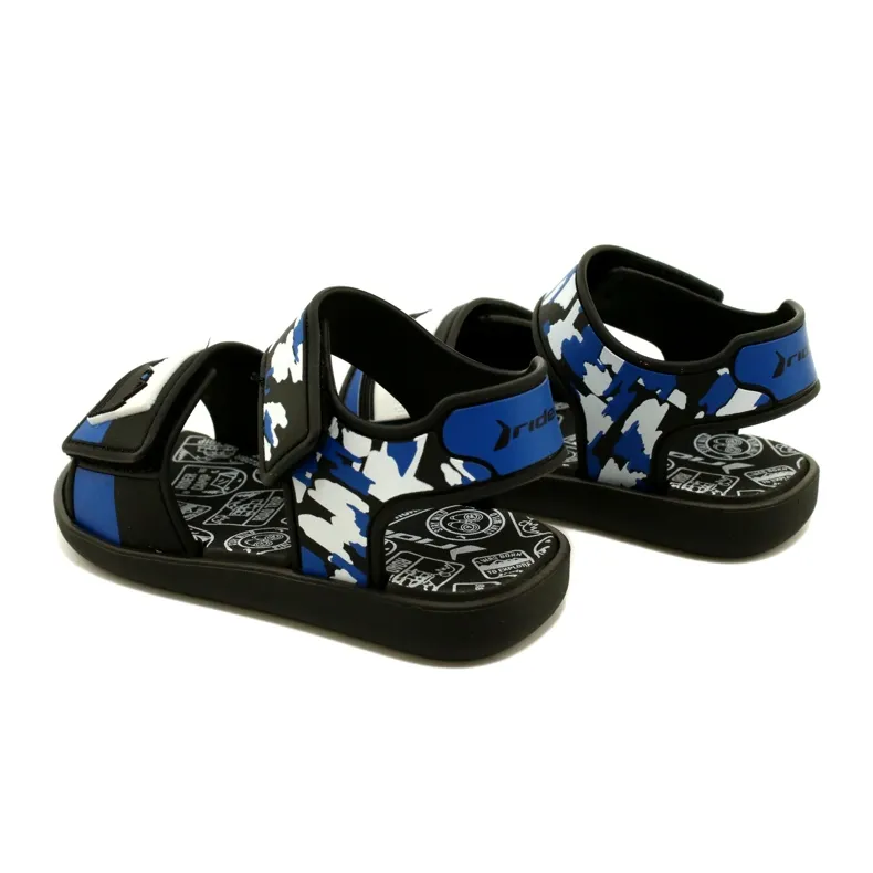 RIDER children's sandals 83453 AG294 Black/Blue/White