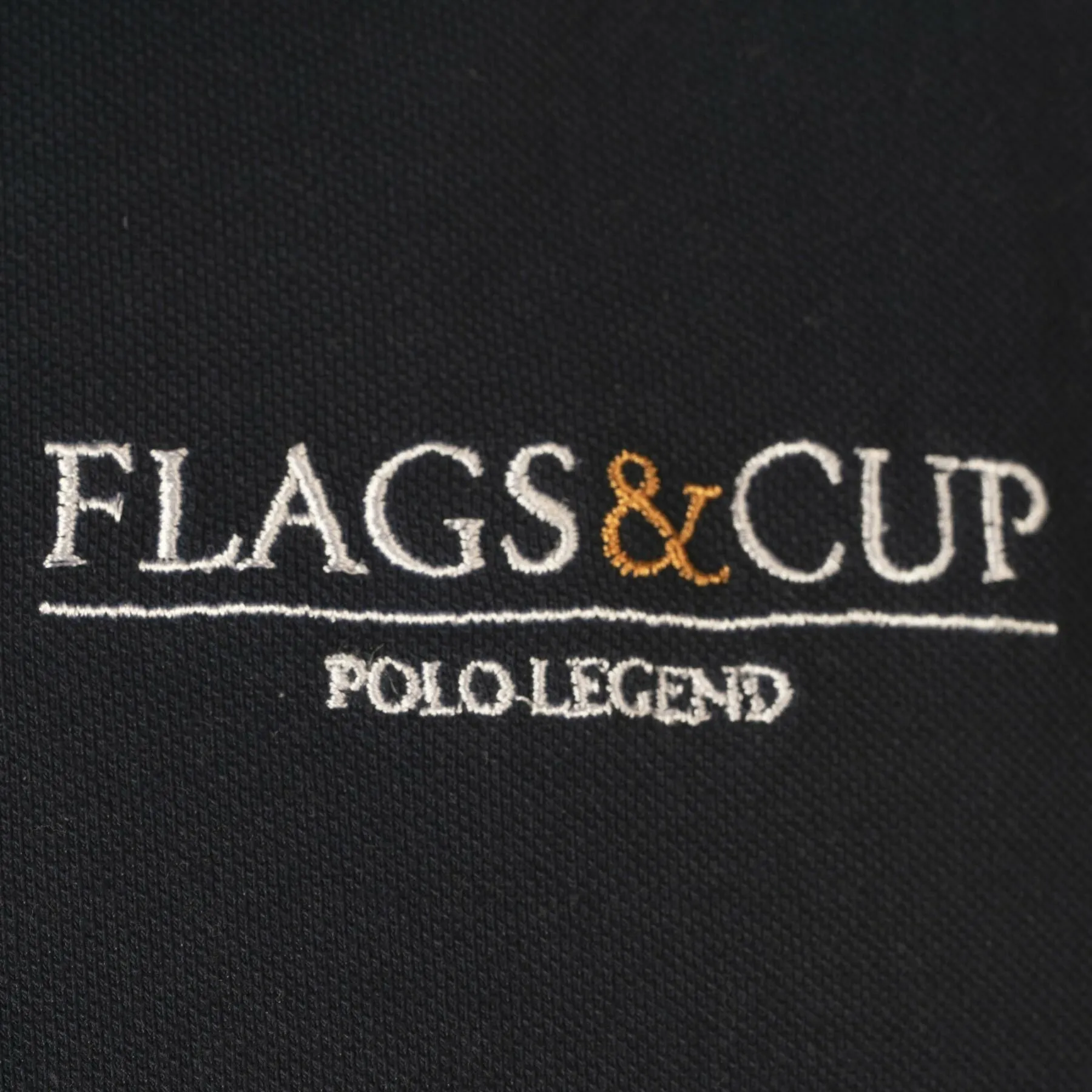 Riding Polo shirt Flags&Cup Pico