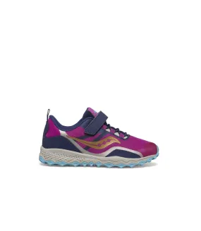 Saucony  Peregrine 12 Shield A/C Navy / Pink / Turquoise