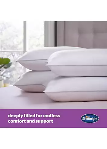 Silentnight Deep Sleep Pack of 4 Pillows | Kaleidoscope