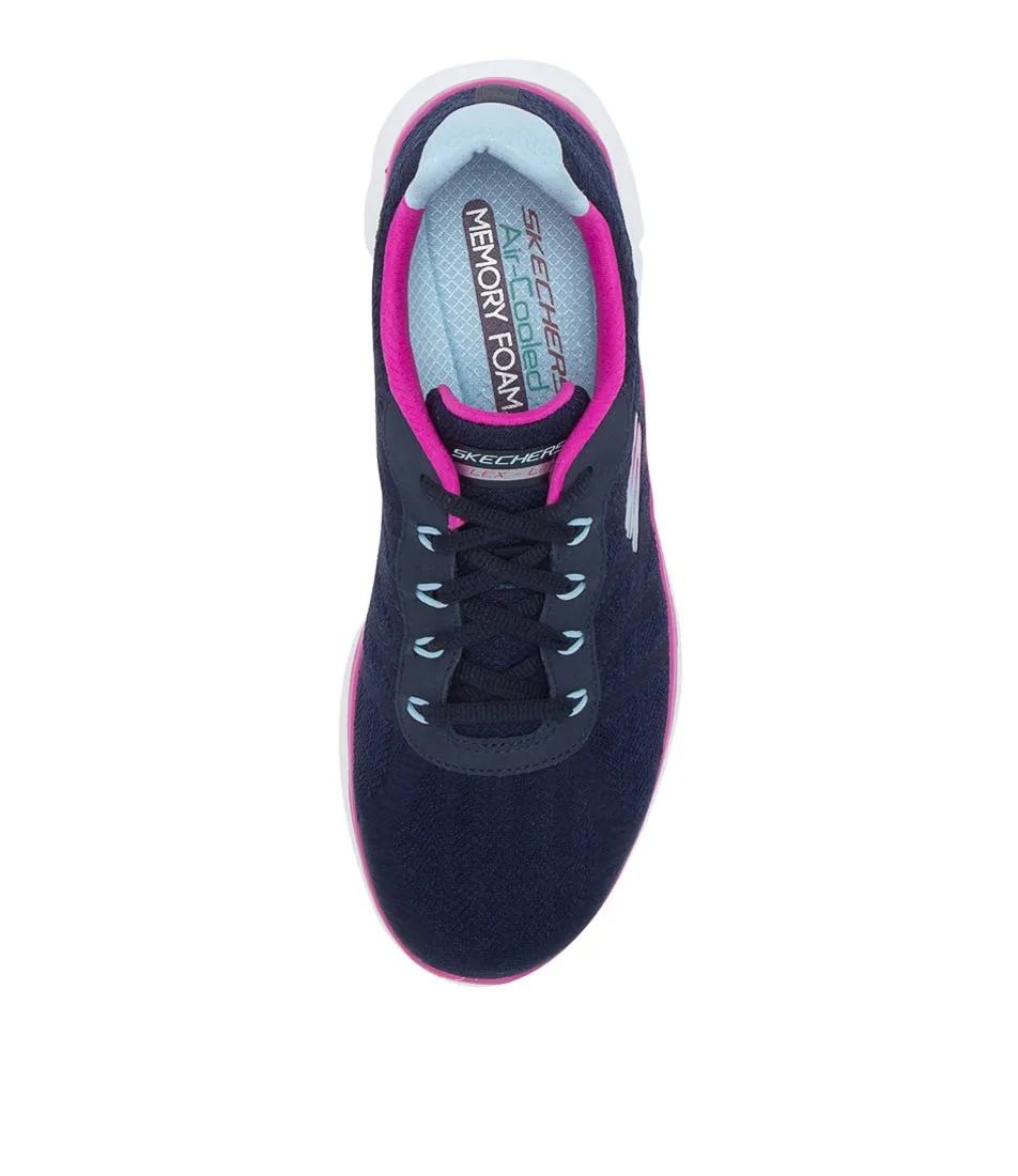 SKECHERS 149570 Flex Appeal 4.0 Navy Purple Sneakers