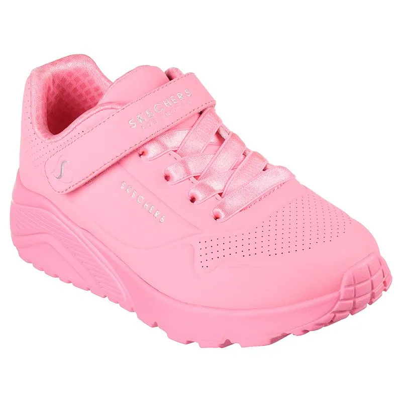 Skechers Kids' Uno - Lite Junior Trainers Neon Pink - SS24