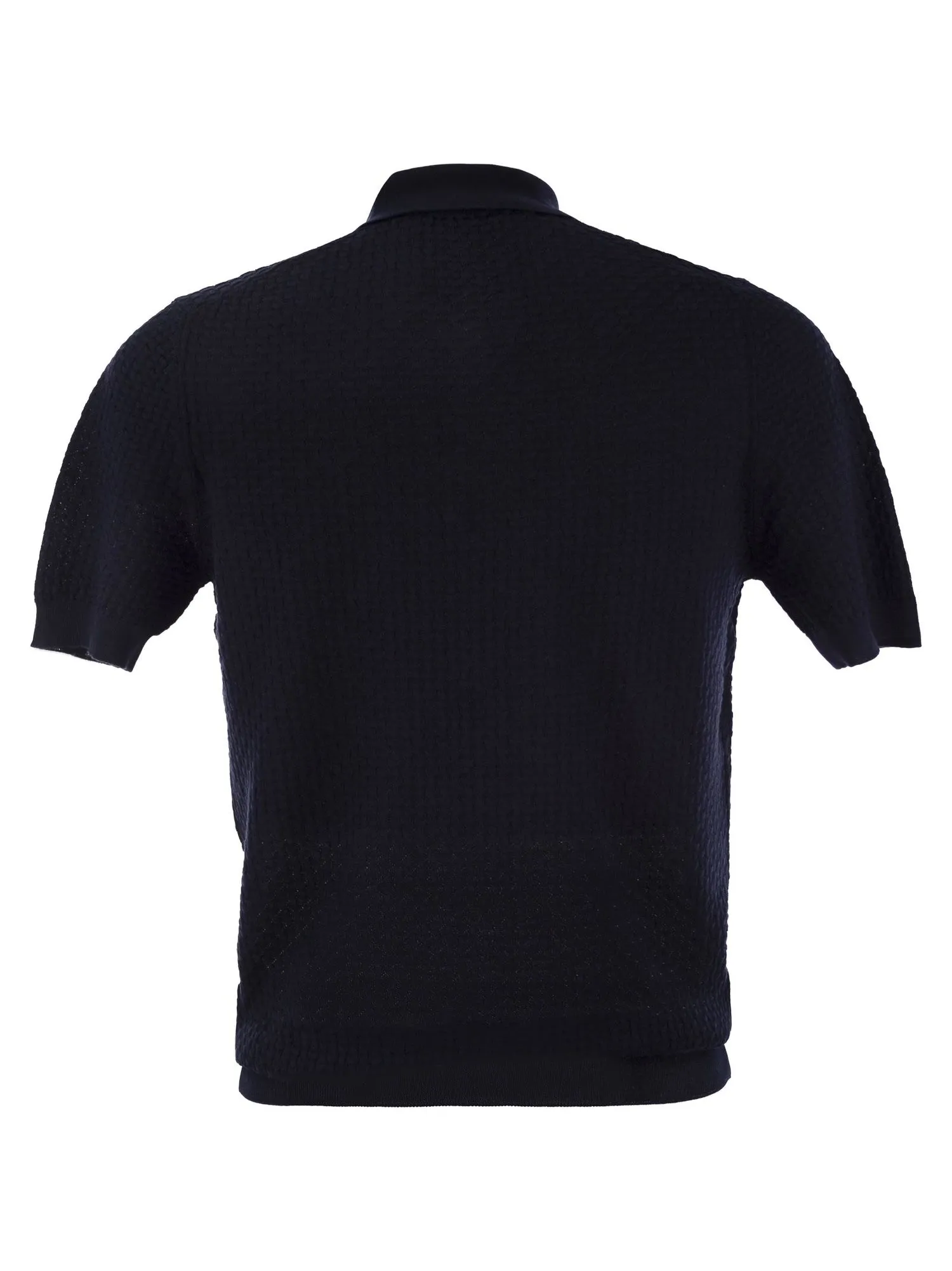 Tagliatore    Tagliatore Knitted Cotton Polo Shirt