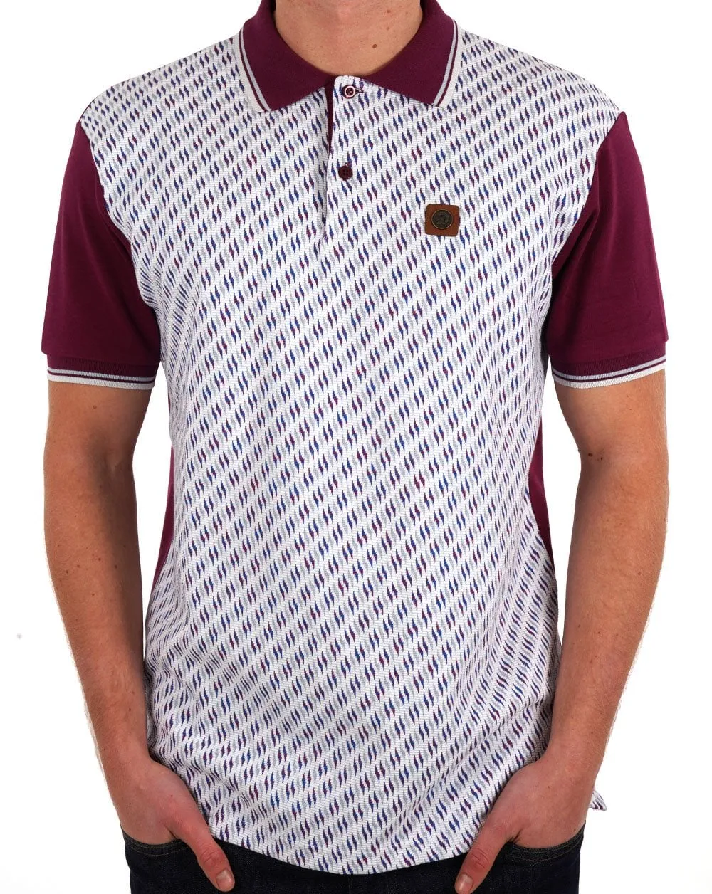 Trojan Ottoman Jacquard Panel Polo Port