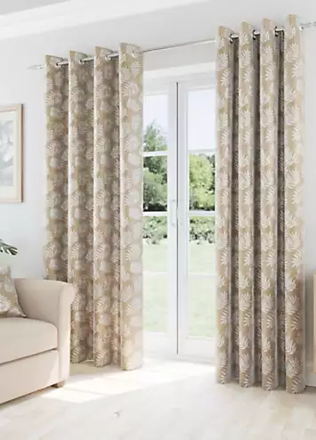 Tyrone Oakland Thermal Room Darkening Eyelet Curtains | Kaleidoscope