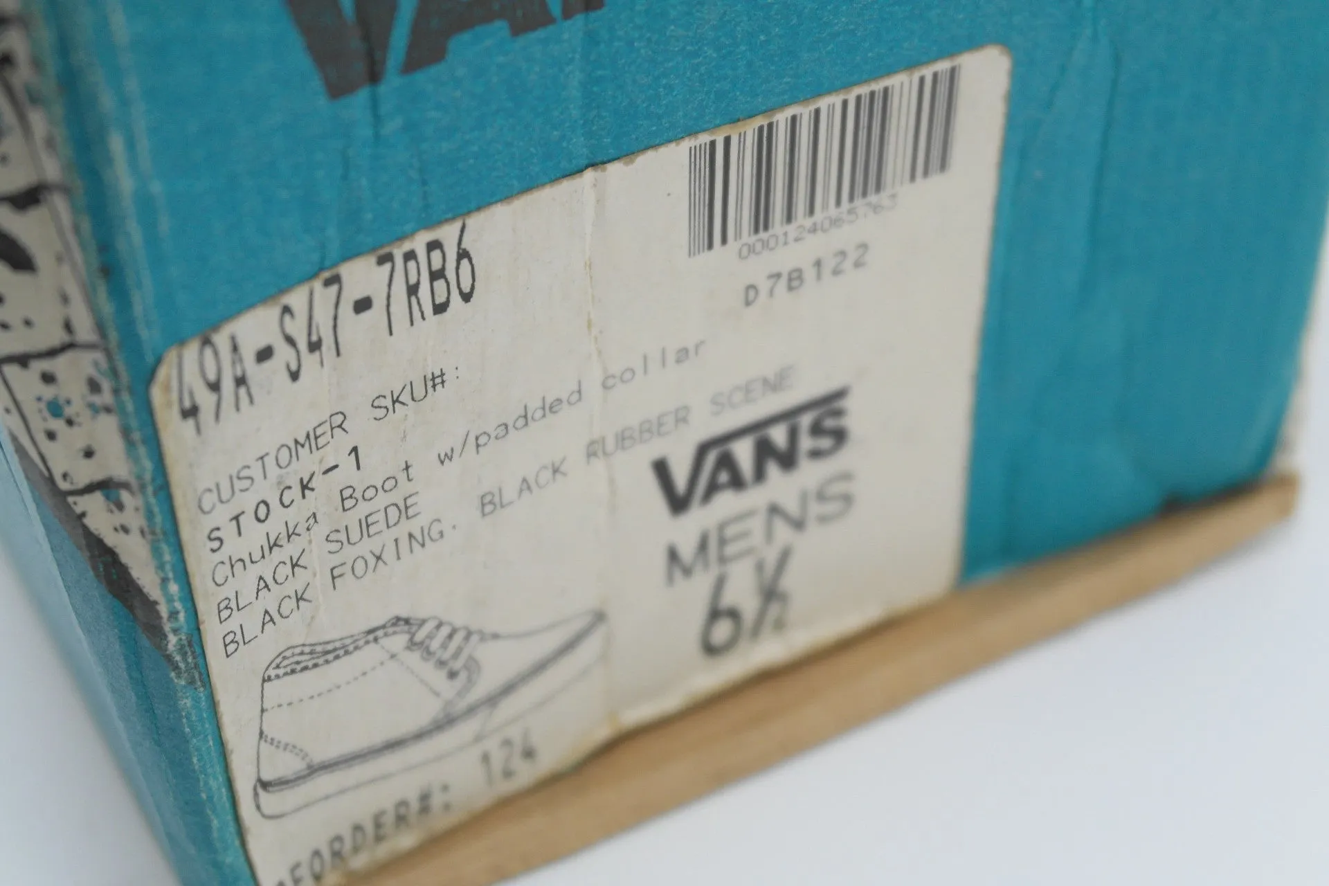 vintage vans style #49 ~ US6.5