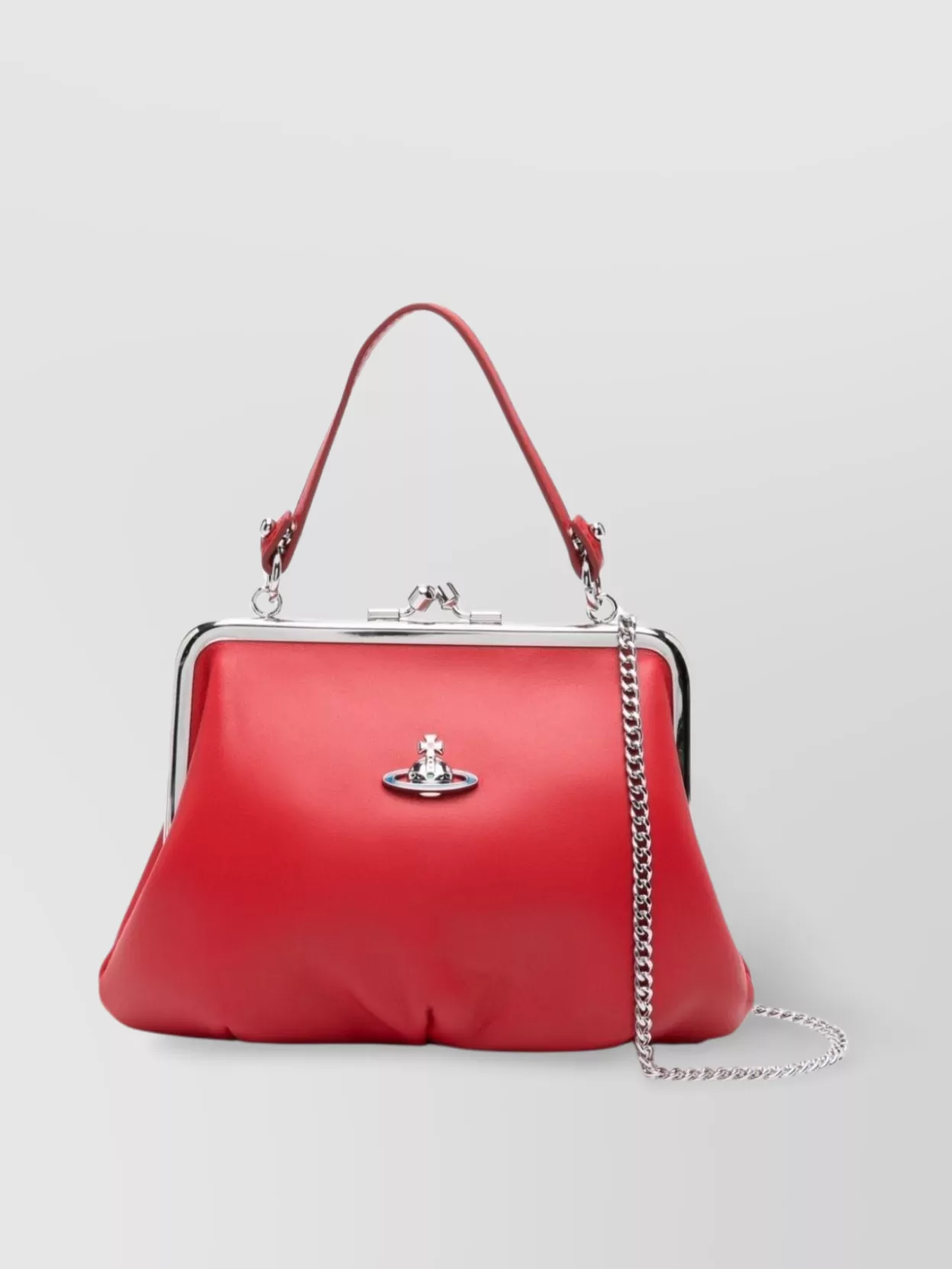 Vivienne Westwood   Nappa leather shoulder bag