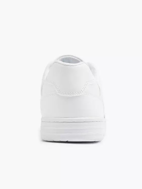 Vty  White Lace Up Trainers