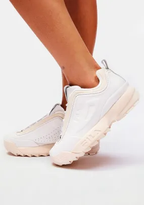 White Gardenia Disruptor Zero Sneakers-