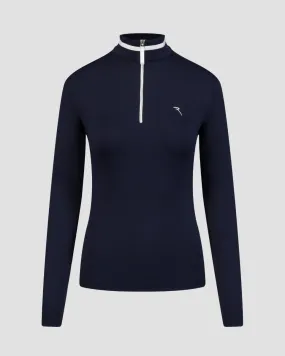 Women's zip turtleneck golf Chervo Tarrive T0011-599