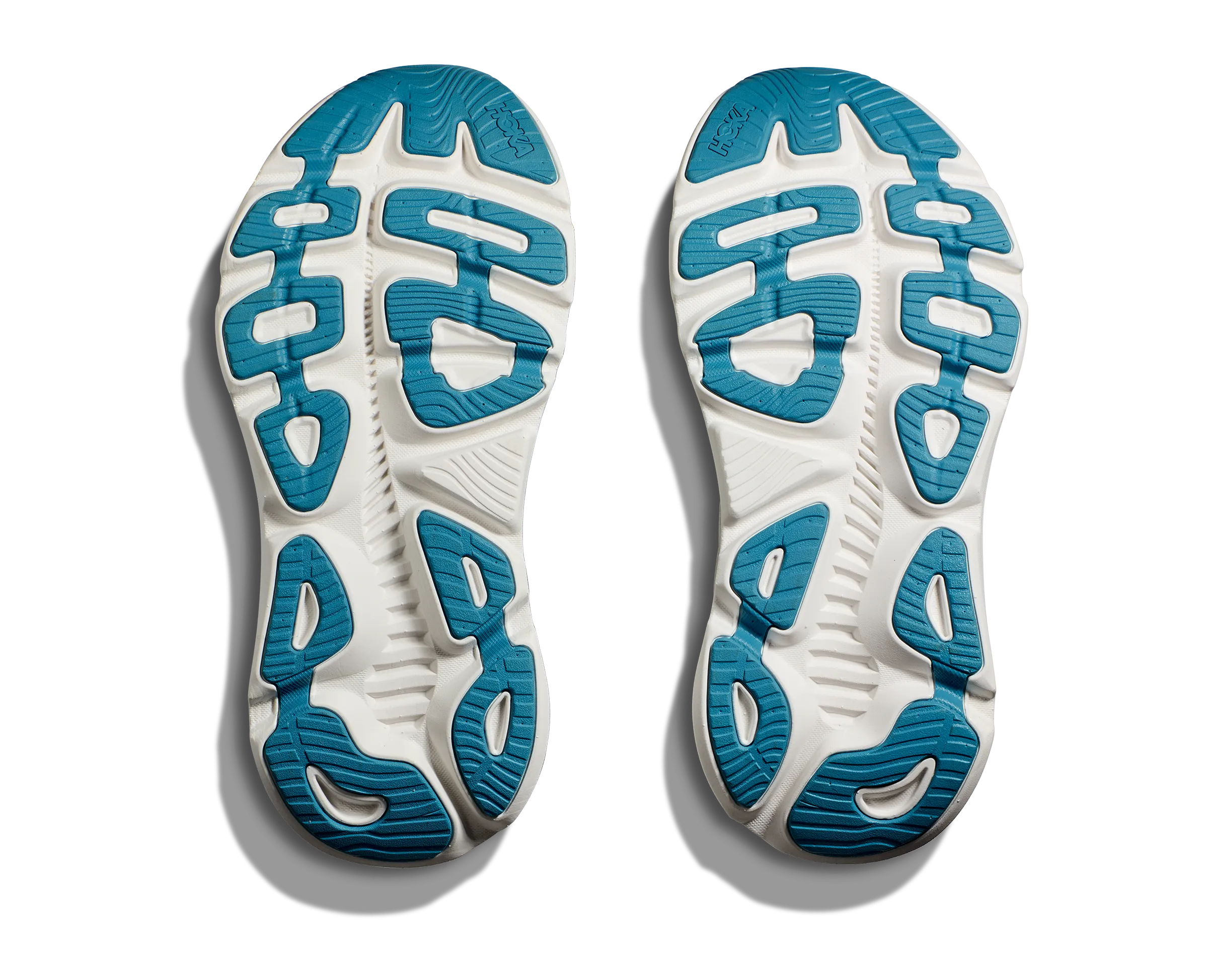 Women's Hoka Gaviota 5 Color: Frost / Rose Gold (WIDE WIDTH)