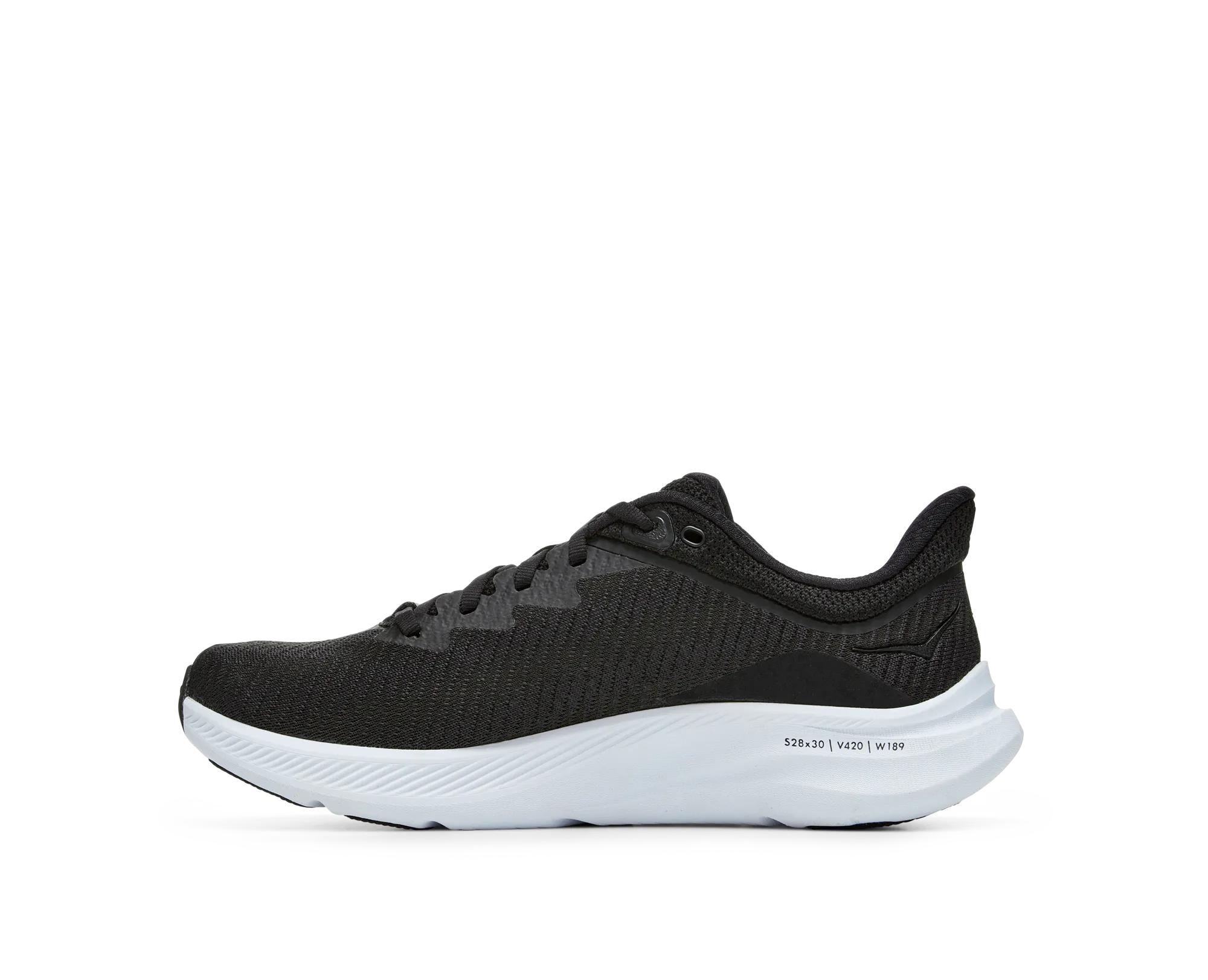 Women's Hoka Solimar Color: Black / White