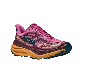 Women's Hoka Stinson 7 Color: Strawberry / Cabernet